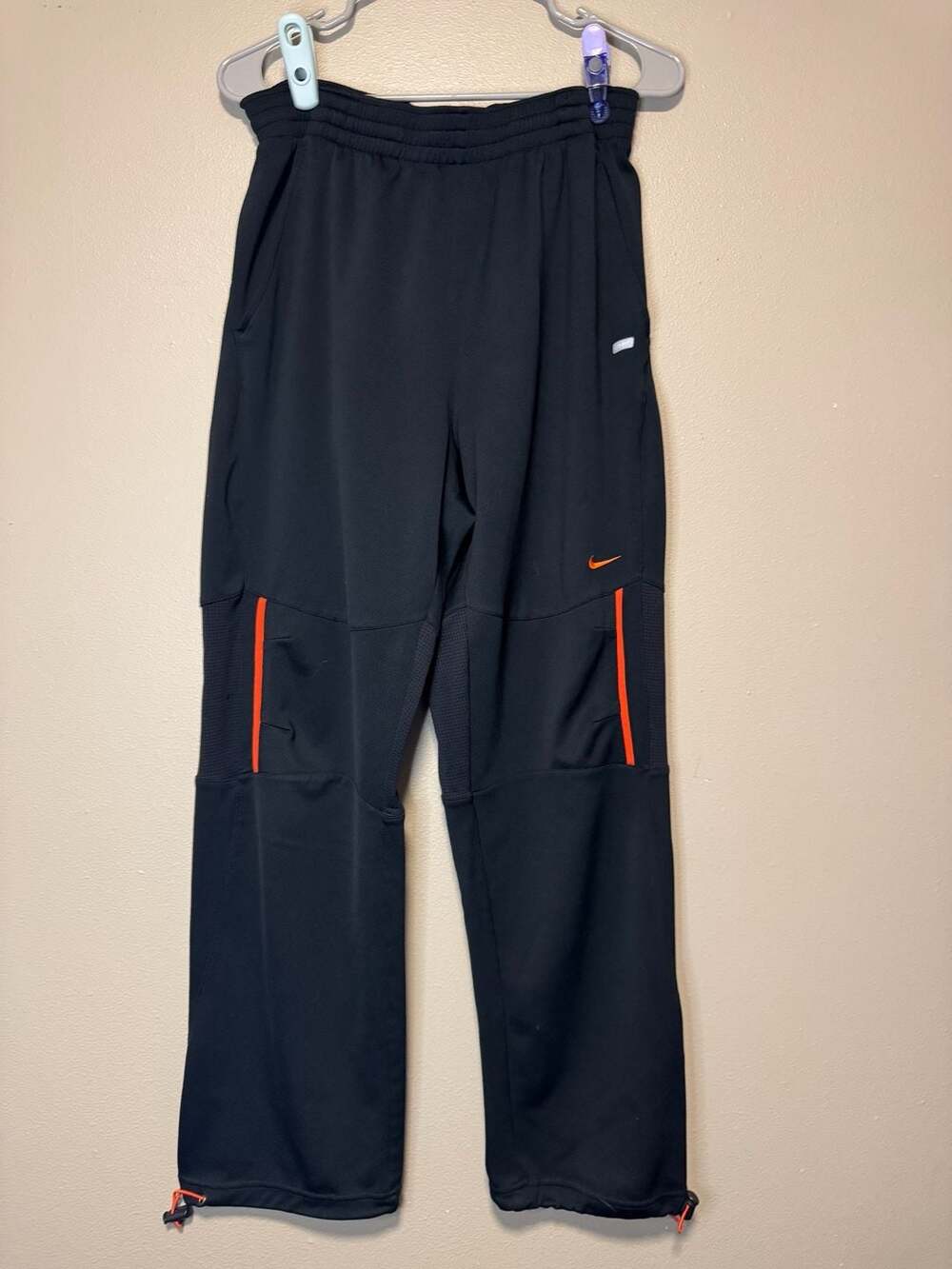 Nike Team Size M Black Dri Fit Track Pants
